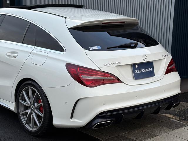 ＣＬＡクラス シューティングブレーク ＣＬＡ４５　４マチック　シューティングブレーク　パノラミックスライディングルーフ　ＶＩＰＥＲセキュリティ　レーダーセーフティＰＫＧ　１２色アンビエントライト　レッドキャリパー　純正ナビ　フルセグＴＶ　Ｂモニター　カープレイ　リア５面フィルム貼（9枚目）