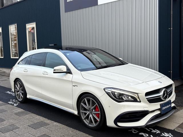 ＣＬＡクラス シューティングブレーク ＣＬＡ４５　４マチック　シューティングブレーク　パノラミックスライディングルーフ　ＶＩＰＥＲセキュリティ　レーダーセーフティＰＫＧ　１２色アンビエントライト　レッドキャリパー　純正ナビ　フルセグＴＶ　Ｂモニター　カープレイ　リア５面フィルム貼（23枚目）