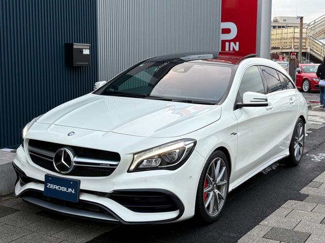 ＣＬＡクラス シューティングブレーク ＣＬＡ４５　４マチック　シューティングブレーク　パノラミックスライディングルーフ　ＶＩＰＥＲセキュリティ　レーダーセーフティＰＫＧ　１２色アンビエントライト　レッドキャリパー　純正ナビ　フルセグＴＶ　Ｂモニター　カープレイ　リア５面フィルム貼（25枚目）
