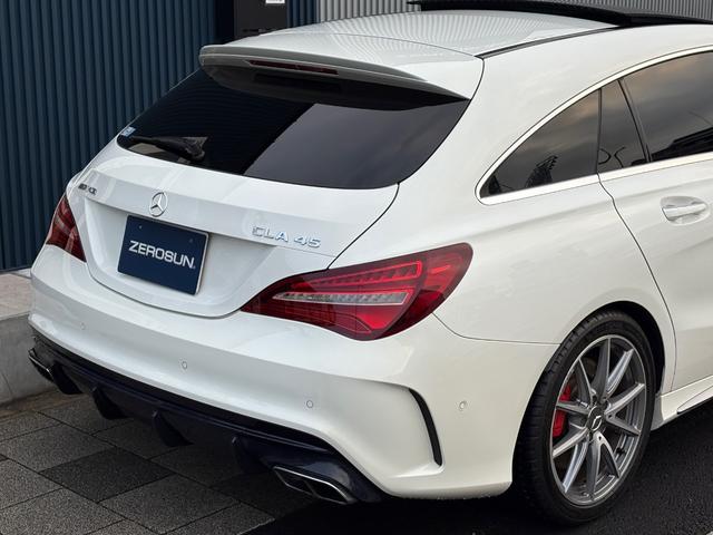 ＣＬＡクラス シューティングブレーク ＣＬＡ４５　４マチック　シューティングブレーク　パノラミックスライディングルーフ　ＶＩＰＥＲセキュリティ　レーダーセーフティＰＫＧ　１２色アンビエントライト　レッドキャリパー　純正ナビ　フルセグＴＶ　Ｂモニター　カープレイ　リア５面フィルム貼（28枚目）