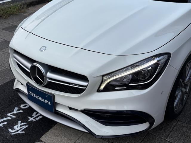 ＣＬＡクラス シューティングブレーク ＣＬＡ４５　４マチック　シューティングブレーク　パノラミックスライディングルーフ　ＶＩＰＥＲセキュリティ　レーダーセーフティＰＫＧ　１２色アンビエントライト　レッドキャリパー　純正ナビ　フルセグＴＶ　Ｂモニター　カープレイ　リア５面フィルム貼（34枚目）