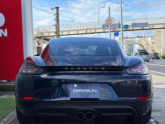 ７１８ケイマン ７１８ケイマン　６速ＭＴ　アゲートグレーインテリア　スポーツエグゾースト　禁煙車　右ハンドル　ハーフレザーシート　ＰＣＭナビ　カープレイ　Ｂモニター　ＥＴＣ　デュアルエキゾーストパイプ　バイキセノンヘッド（7枚目）
