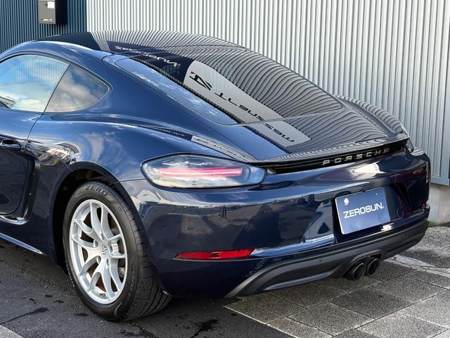 ７１８ケイマン ７１８ケイマン　６速ＭＴ　アゲートグレーインテリア　スポーツエグゾースト　禁煙車　右ハンドル　ハーフレザーシート　ＰＣＭナビ　カープレイ　Ｂモニター　ＥＴＣ　デュアルエキゾーストパイプ　バイキセノンヘッド（9枚目）