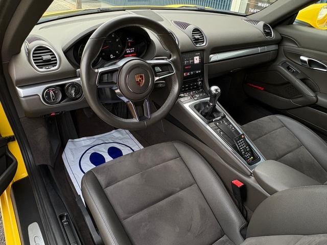 718ケイマン 718ケイマン 1オーナー 6速MT 左ハンドル アゲートグレーインテリア カレラS20AW バイキセノンヘッド ハーフレザーシート 純正ナビ フルセグTVチューナー カープレイ Bモニター ETC 電動格納ミラー(3枚目)