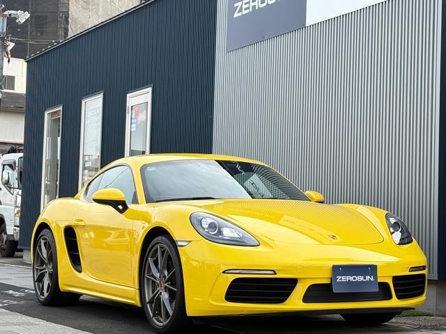 718ケイマン 718ケイマン 1オーナー 6速MT 左ハンドル アゲートグレーインテリア カレラS20AW バイキセノンヘッド ハーフレザーシート 純正ナビ フルセグTVチューナー カープレイ Bモニター ETC 電動格納ミラー(5枚目)