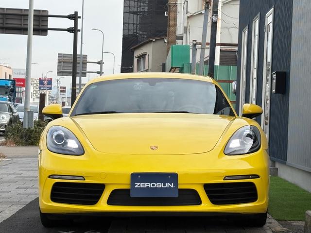 718ケイマン 718ケイマン 1オーナー 6速MT 左ハンドル アゲートグレーインテリア カレラS20AW バイキセノンヘッド ハーフレザーシート 純正ナビ フルセグTVチューナー カープレイ Bモニター ETC 電動格納ミラー(6枚目)