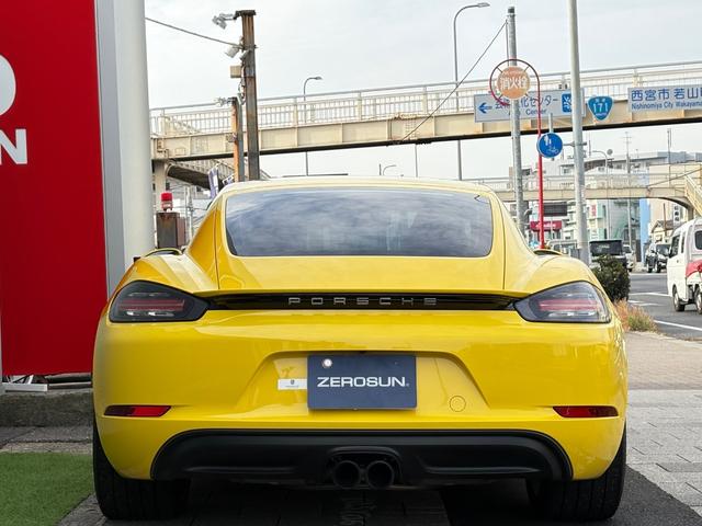 718ケイマン 718ケイマン 1オーナー 6速MT 左ハンドル アゲートグレーインテリア カレラS20AW バイキセノンヘッド ハーフレザーシート 純正ナビ フルセグTVチューナー カープレイ Bモニター ETC 電動格納ミラー(7枚目)