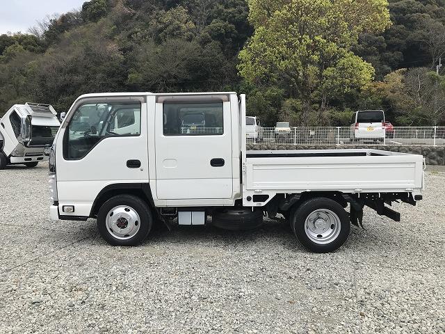 ４ＷＤ・Ｗキャブ　・２ｔ積・ワンオーナー車・オートマ　５ｔ未満・電格ミラー・アイドリングストップ・メッキパーツ・フォグ・ゲートチェーン・荷台内寸　Ｌ２０９４　Ｗ１６２２　Ｈ３６１(4枚目)