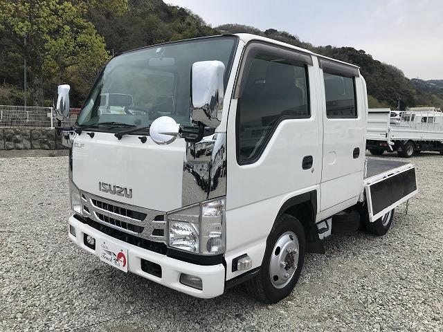 ４ＷＤ・Ｗキャブ　・２ｔ積・ワンオーナー車・オートマ　５ｔ未満・電格ミラー・アイドリングストップ・メッキパーツ・フォグ・ゲートチェーン・荷台内寸　Ｌ２０９４　Ｗ１６２２　Ｈ３６１(9枚目)