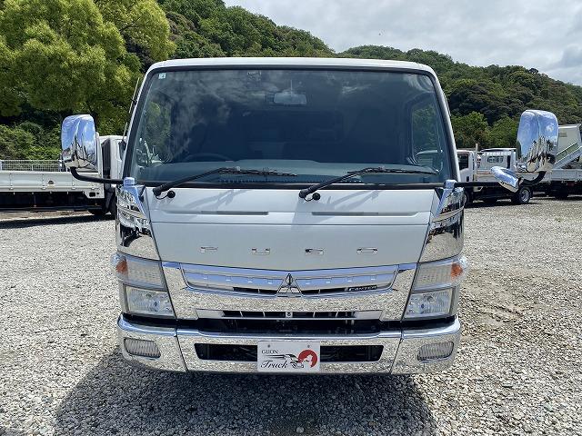 キャンター ・カスタムグレード・３．１ｔ積・積載車・Ａ／Ｔ・ラジコン　・上物同年式・シートカバー・ディスチャージヘッドランプ・カロッツェリアナビ・木目調インテリアパネル・両側電格ミラー（ヒーター付）・リモコンキー・ＬＥＤルームランプ・フォグ（2枚目）