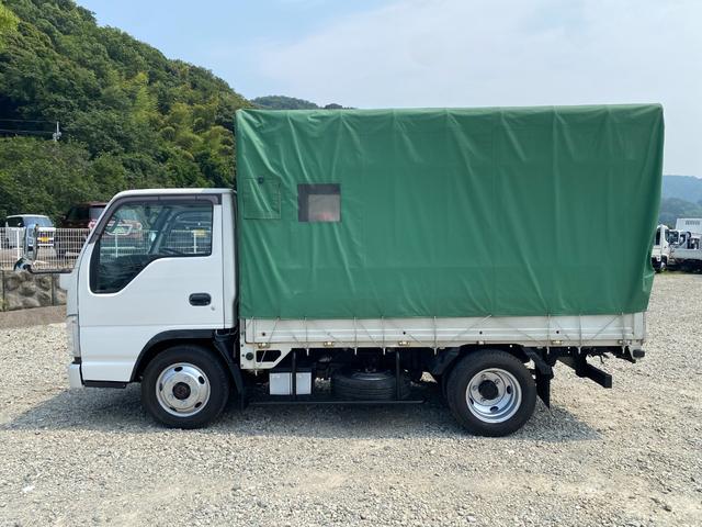 エルフトラック ４ＷＤ・１．５ｔ積・幌車・オートマ　バックモニター　キーレス　サマータイヤ（ホイール付）積込　荷台内寸　Ｌ３１２０　Ｗ１６１９　Ｈ３８３☆幌天　１８１２（4枚目）