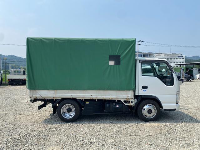 エルフトラック ４ＷＤ・１．５ｔ積・幌車・オートマ　バックモニター　キーレス　サマータイヤ（ホイール付）積込　荷台内寸　Ｌ３１２０　Ｗ１６１９　Ｈ３８３☆幌天　１８１２（8枚目）