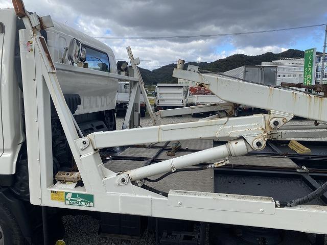 トヨエース ・３．４ｔ積・ＨＡＮＡＭＩＤＡＩ　２台積キャリアカー・積載車　・油圧ゲート・ウィンチ・メッキパーツ・坂道発進補助装置・電格ミラー（28枚目）