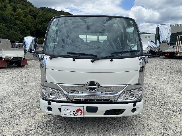 デュトロ ２ｔ積・Ｗキャブ・パワーゲート・６ＭＴ　極東製パワーゲート・Ｓ８０１・８００ｋｇ型・６ＭＴ・メッキパーツ・シートカバー・リアヒーター・リアパワーウィンドウ・電格ミラー・ＥＴＣ・荷台内寸　Ｌ２００２　Ｗ１６１１　Ｈ３８０・テーブル１１８８（2枚目）