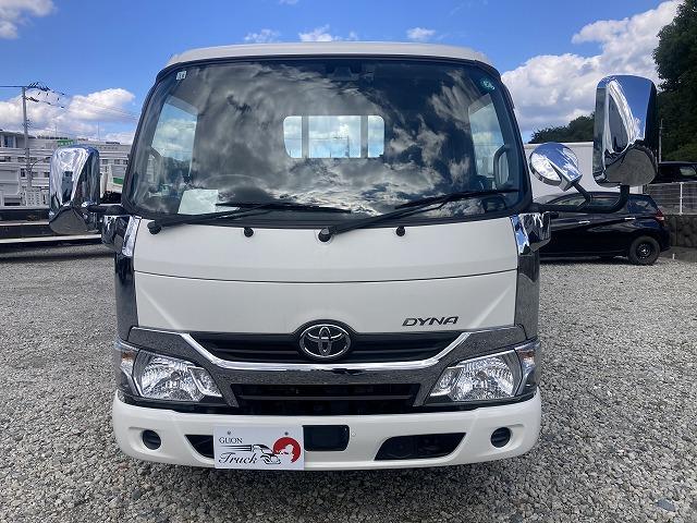 ダイナトラック 2t積・セミロング・平ボディ・AT車 2t積・セミロング・平ボディ・AT車・プリクラッシュセーフティ・車線逸脱警報装置・イクリプスナビ・ETC・床フック2対・サポートゲート・スチール横ネタ・荷台内寸 L3566 W1608 H361(2枚目)