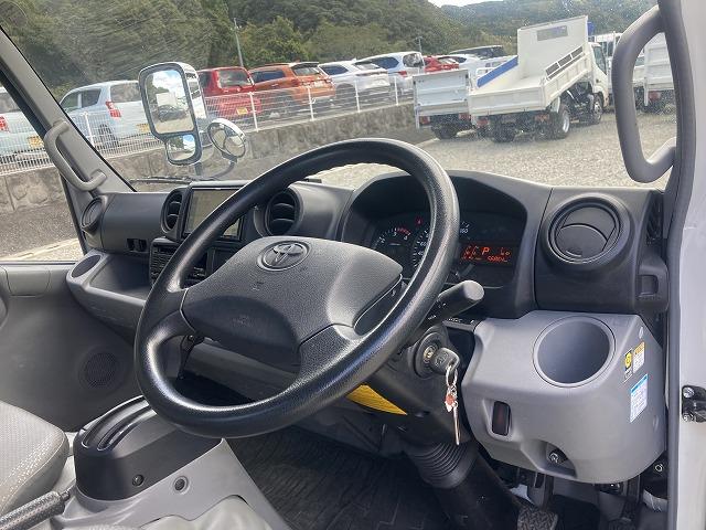 ダイナトラック 2t積・セミロング・平ボディ・AT車 2t積・セミロング・平ボディ・AT車・プリクラッシュセーフティ・車線逸脱警報装置・イクリプスナビ・ETC・床フック2対・サポートゲート・スチール横ネタ・荷台内寸 L3566 W1608 H361(26枚目)