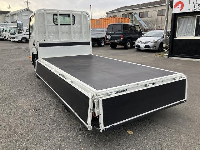 ダイナトラック 1.25t積・平ボディ・普通免許OK・AT・低床 ・1.25t積・平・普通免許OK・AT・低床・リアWタイヤ・プリクラ・レーンアシスト・LEDヘッドランプ・コーナーセンサー・ETC・ドラレコ・ドアバイザー・荷台内寸 L3102 W1616 H380(15枚目)