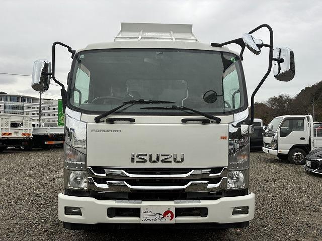 フォワード ３．７５ｔ積・ダンプ・６ＭＴ・コボレーン　３．７５ｔ積・ダンプ・６ＭＴ・コボレーン・坂道発進補助装置・電格ミラー・中間ピン・キーレス・エコモードスイッチ・強化プロテクター・新明和ＤＲ４－０００３ＳＹ・内寸Ｌ３４０６　Ｗ２０８０　Ｈ３４１（2枚目）