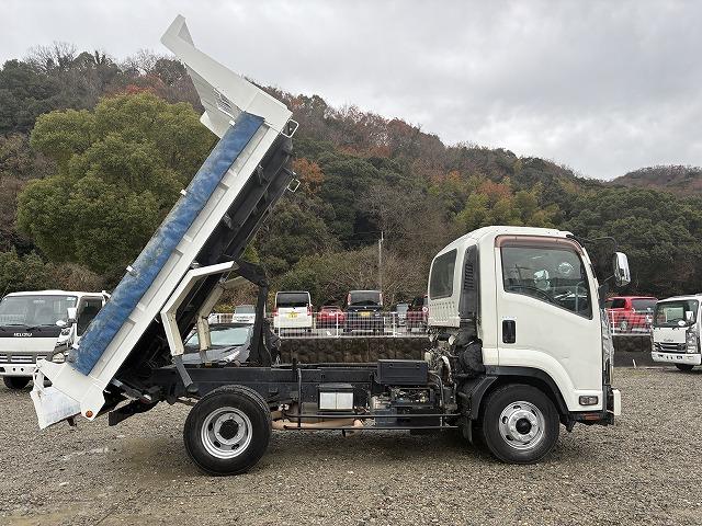 フォワード ３．７５ｔ積・ダンプ・６ＭＴ・コボレーン　３．７５ｔ積・ダンプ・６ＭＴ・コボレーン・坂道発進補助装置・電格ミラー・中間ピン・キーレス・エコモードスイッチ・強化プロテクター・新明和ＤＲ４－０００３ＳＹ・内寸Ｌ３４０６　Ｗ２０８０　Ｈ３４１（5枚目）