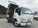 エルフトラック ４ＷＤ・新明和製強化ダンプＤＲ２－０１１０ＳＹ・全低床　コボレーン・５ＭＴ・中間ピン・電格ミラー・坂道発進補助装置・エコノモードスイッチ・ＥＴＣ・キーレス・強化プロテクター・荷台内寸３０７２ｘ１６１３ｘ３３０☆バンパー＆グリル同色Ｐ☆ルームクリーニング済（3枚目）