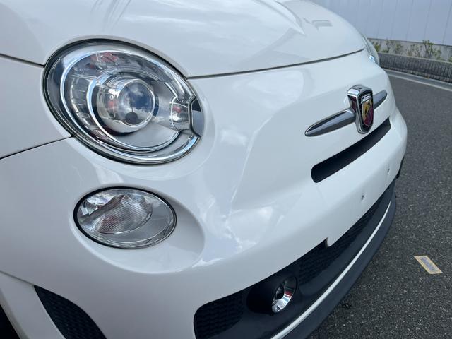 アバルト５００ ベースグレード　クリアランスソナー　アルミホイール　ＨＩＤ　ＭＴ　盗難防止システム　ＡＢＳ　ＣＤ　エアコン　パワーステアリング　パワーウィンドウ　運転席エアバッグ（46枚目）