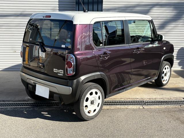 ハスラー Ｇ　ドライブレコーダー　ＥＴＣ　ナビ　衝突被害軽減システム　スマートキー　アイドリングストップ　電動格納ミラー　シートヒーター　ベンチシート　ＣＶＴ　盗難防止システム　ＡＢＳ　ＥＳＣ　衝突安全ボディ（46枚目）