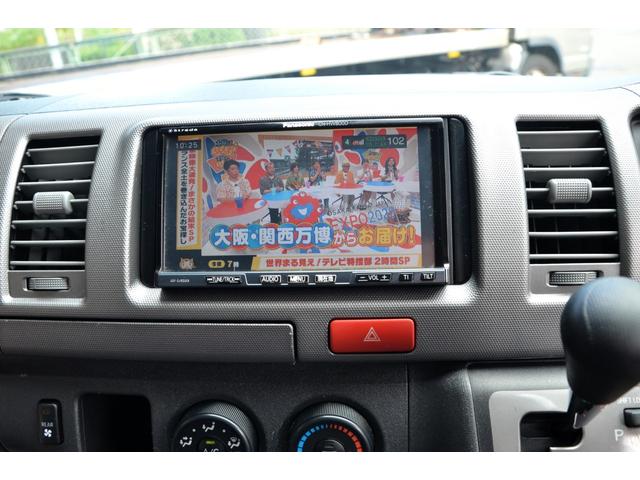 ハイエースバン ロングスーパーＧＬ　新品４型フェイスモデリスタバージョン　新品ＬＥＤヘッドライト＆ＬＥＤフォグ　リアスポ　ローダウン　ＨＤＤナビフルセグＴＶ　バックカメラ　ＥＴＣ　キーレス　新品フロアカーペット　ブラックルーフライニング（37枚目）