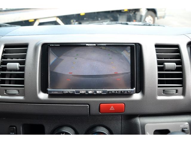 ハイエースバン ロングスーパーＧＬ　新品４型フェイスモデリスタバージョン　新品ＬＥＤヘッドライト＆ＬＥＤフォグ　リアスポ　ローダウン　ＨＤＤナビフルセグＴＶ　バックカメラ　ＥＴＣ　キーレス　新品フロアカーペット　ブラックルーフライニング（40枚目）