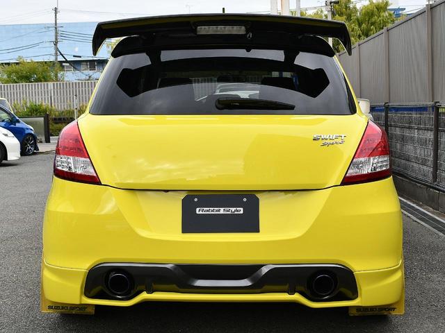 スイフトスポーツ ベースグレード 6MT モンスターガーボンGTウイングSSRタイプCアルミTEIN車高調スリットローターブレーキメッシュラインHKSマフラーRSキャタライザーマニホールドモンスターカーボンエアインダクションBOX(10枚目)