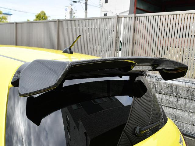 スイフトスポーツ ベースグレード 6MT モンスターガーボンGTウイングSSRタイプCアルミTEIN車高調スリットローターブレーキメッシュラインHKSマフラーRSキャタライザーマニホールドモンスターカーボンエアインダクションBOX(25枚目)