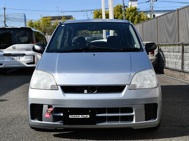 ミラ Ｌ　５ＭＴ　ＷｉｒｕｓＷｉｎレーシングマフラー　フルタップ車高調　社外１５インチアルミ　タイヤ残溝７分山　タワーバー　牽引フック　ディープコーンステアリング　社外シフトノブ　社外タコメーター　ＥＴＣ（4枚目）