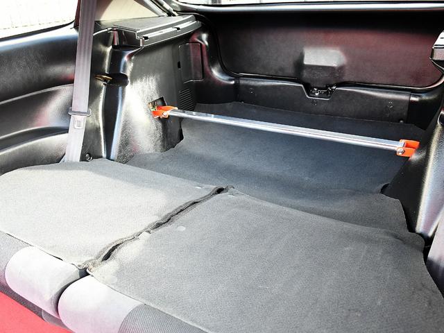 シビック タイプR 後期型 軽量ボンネット TEIN車高調 2ピーススリットローター ブレーキメッシュライン 無限マフラー 無限エアクリBOX DC2エキマニ FRタワーバー ピラーバー 純正赤RECARO 純正バイザー(63枚目)