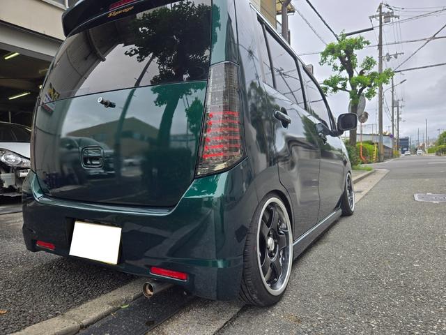 ワゴンＲスティングレー Ｘ　全塗装／ＲＳＲ車高調／アクスル／ロアアーム／ＳＳＲ１６インチ／アリーナホーン／ＬＥＤテール／ＬＥＤヘッドライト・フォグ・ウインカー／マフラー／プッシュスタート／スマートキー／ＥＴＣ／純正パーツ有（9枚目）