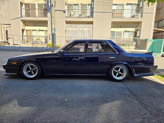 スカイライン ターボGT-E Xエクストラ 走行7万km代/フルエアロ/車高調/エクイップ01/マフラー/TS-X25/当時物momo32Φステアリング/オートワイパー/オーディオデッキ/全塗装/純正部品有/5MT/水中花シフト/L型エンジン(14枚目)