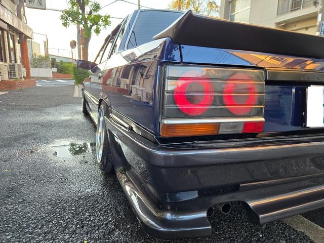 スカイライン ターボGT-E Xエクストラ 走行7万km代/フルエアロ/車高調/エクイップ01/マフラー/TS-X25/当時物momo32Φステアリング/オートワイパー/オーディオデッキ/全塗装/純正部品有/5MT/水中花シフト/L型エンジン(17枚目)