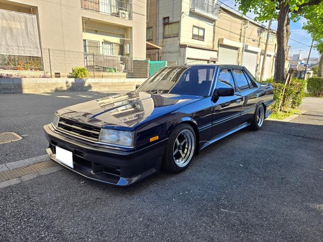 スカイライン ターボGT-E Xエクストラ 走行7万km代/フルエアロ/車高調/エクイップ01/マフラー/TS-X25/当時物momo32Φステアリング/オートワイパー/オーディオデッキ/全塗装/純正部品有/5MT/水中花シフト/L型エンジン(22枚目)