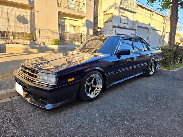 スカイライン ターボGT-E Xエクストラ 走行7万km代/フルエアロ/車高調/エクイップ01/マフラー/TS-X25/当時物momo32Φステアリング/オートワイパー/オーディオデッキ/全塗装/純正部品有/5MT/水中花シフト/L型エンジン(51枚目)