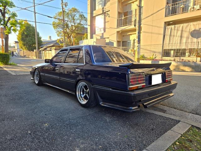 スカイライン ターボGT-E Xエクストラ 走行7万km代/フルエアロ/車高調/エクイップ01/マフラー/TS-X25/当時物momo32Φステアリング/オートワイパー/オーディオデッキ/全塗装/純正部品有/5MT/水中花シフト/L型エンジン(52枚目)