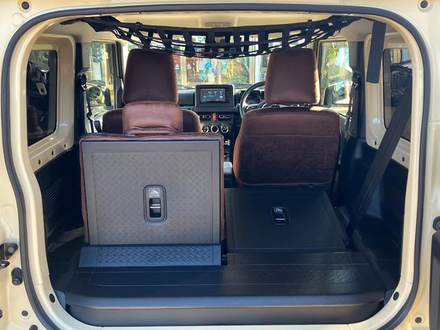 ジムニー ＸＣ　ダムドエアロ　パナソニックナビ　ＥＴＣ　ＤＥＡＮホイール　ラゲッジネット　シートカバー　センターコンソール　ＤＡＭＤ（48枚目）
