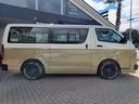 ハイエースバン キャンピングカー 8ナンバー アルパインBIGX 後席モニター スピーカー ETC パノラミックビューカメラ ベッドキット ポータブル電源 元デモカー 社外ホイール ステアリング ISOFIX(5枚目)