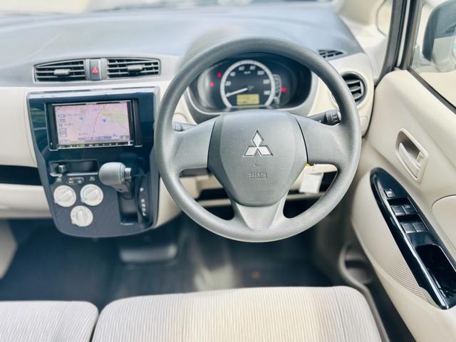 ｅＫワゴン Ｅ　パイオニアナビ／ワンセグＴＶ／ベンチシート／電動調整ミラー／タイミングチェーン車／ヘッドライトレベライザー／フロアマット／（13枚目）