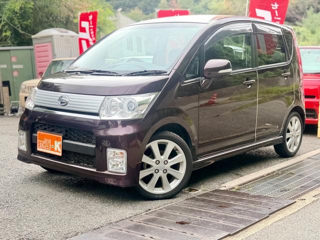 ムーヴ カスタム　ＲＳ　ターボエンジン／タイミングチェーン車／ＨＩＤヘッドライト／純正１６インチアルミホイール／メモリーナビ／ＴＶ／ＭＯＭＯステアリング／革巻きシフトレバー／（21枚目）