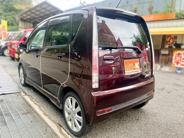 ムーヴ カスタム　ＲＳ　ターボエンジン／タイミングチェーン車／ＨＩＤヘッドライト／純正１６インチアルミホイール／メモリーナビ／ＴＶ／ＭＯＭＯステアリング／革巻きシフトレバー／（33枚目）