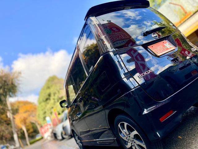 ルークス ハイウェイスター　純正ナビ／左パワースライドドア／純正アルミ／フルフラットシート／ＨＩＤヘッドライト／プッシュスタート／フロアマット／タイミングチェーン／（21枚目）