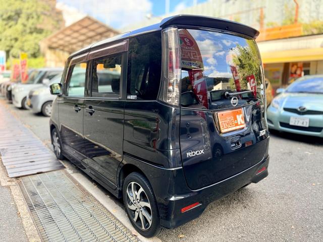 ルークス ハイウェイスター　純正ナビ／左パワースライドドア／純正アルミ／フルフラットシート／ＨＩＤヘッドライト／プッシュスタート／フロアマット／タイミングチェーン／（22枚目）