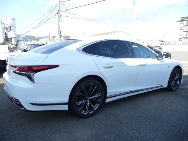 ＬＳ ＬＳ５００　Ｆスポーツ　セーフティシステム＋Ａ☆ＨＵＤ☆ＢＳＭ☆ドラレコ☆パノラビックビューモニター☆純正全画面ＳＤナビ☆フルセグＴＶ☆ランフラットタイヤ☆黒本革☆衝突軽減☆３年保証☆走行無制限☆（9枚目）