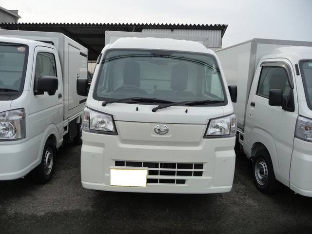 ハイゼットトラック 冷蔵冷凍車-5℃〜+20℃ 片側スライドドア仕様 積載量350kg車線逸脱抑制制御機能・衝突回避支援ブレーキ機能・スマートアシスト・スマートインナーミラー ・バックカメラ・バックドアアンバー&90度ストッパー☆オーバーヘッドシェルフ(4枚目)