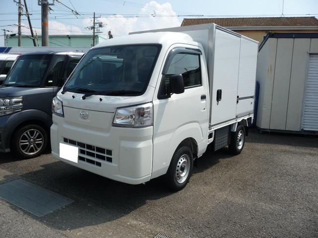 ハイゼットトラック 冷蔵冷凍車-5℃〜+20℃ 片側スライドドア仕様 積載量350kg車線逸脱抑制制御機能・衝突回避支援ブレーキ機能・スマートアシスト・スマートインナーミラー ・バックカメラ・バックドアアンバー&90度ストッパー☆オーバーヘッドシェルフ(5枚目)