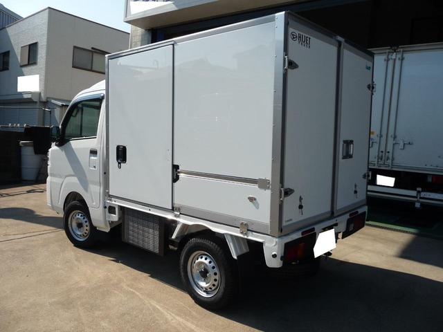 ハイゼットトラック 冷蔵冷凍車-5℃〜+20℃ 片側スライドドア仕様 積載量350kg車線逸脱抑制制御機能・衝突回避支援ブレーキ機能・スマートアシスト・スマートインナーミラー ・バックカメラ・バックドアアンバー&90度ストッパー☆オーバーヘッドシェルフ(13枚目)