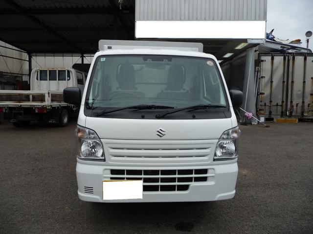 キャリイトラック 　冷凍車－５℃〜＋２０℃設定☆スタンバイ付☆２ＷＡＹ助手席側スライド仕様☆積載量３５０ｋｇ☆スズキセーフティサポート☆デュアルカメラブレーキサポート☆誤発進制御機能☆ブレーキ制御付後方誤発進制御機能（6枚目）